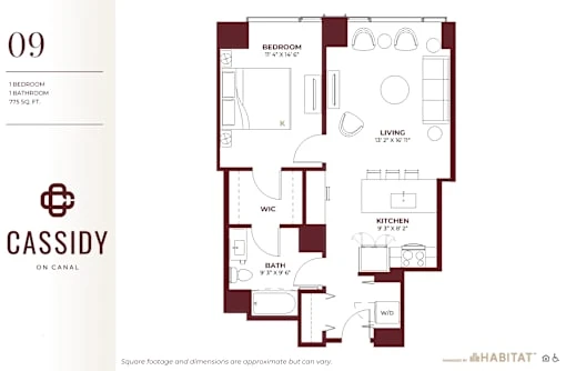 Unit 2209 floor plan