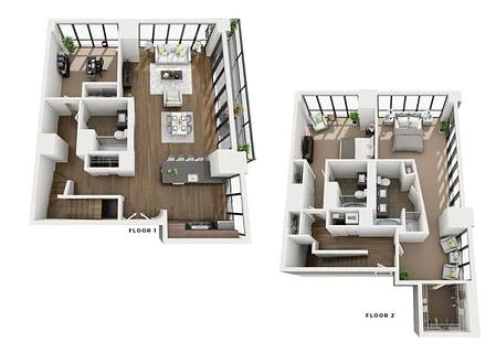 Unit A-1905 floor plan