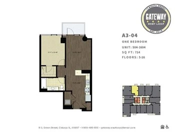 Unit 1404 floor plan