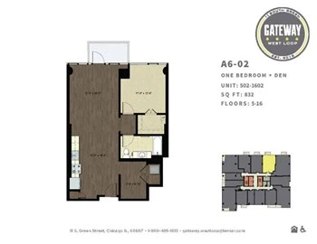 Unit 1202 floor plan