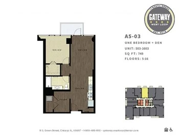 Unit 0903 floor plan