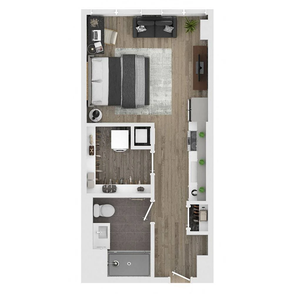 Unit 1103 floor plan