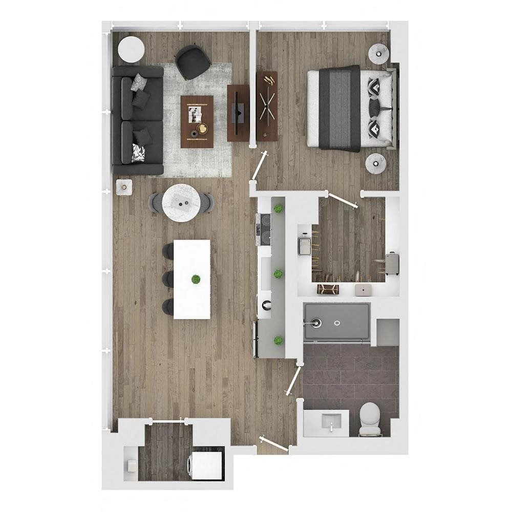 Unit 0601 floor plan