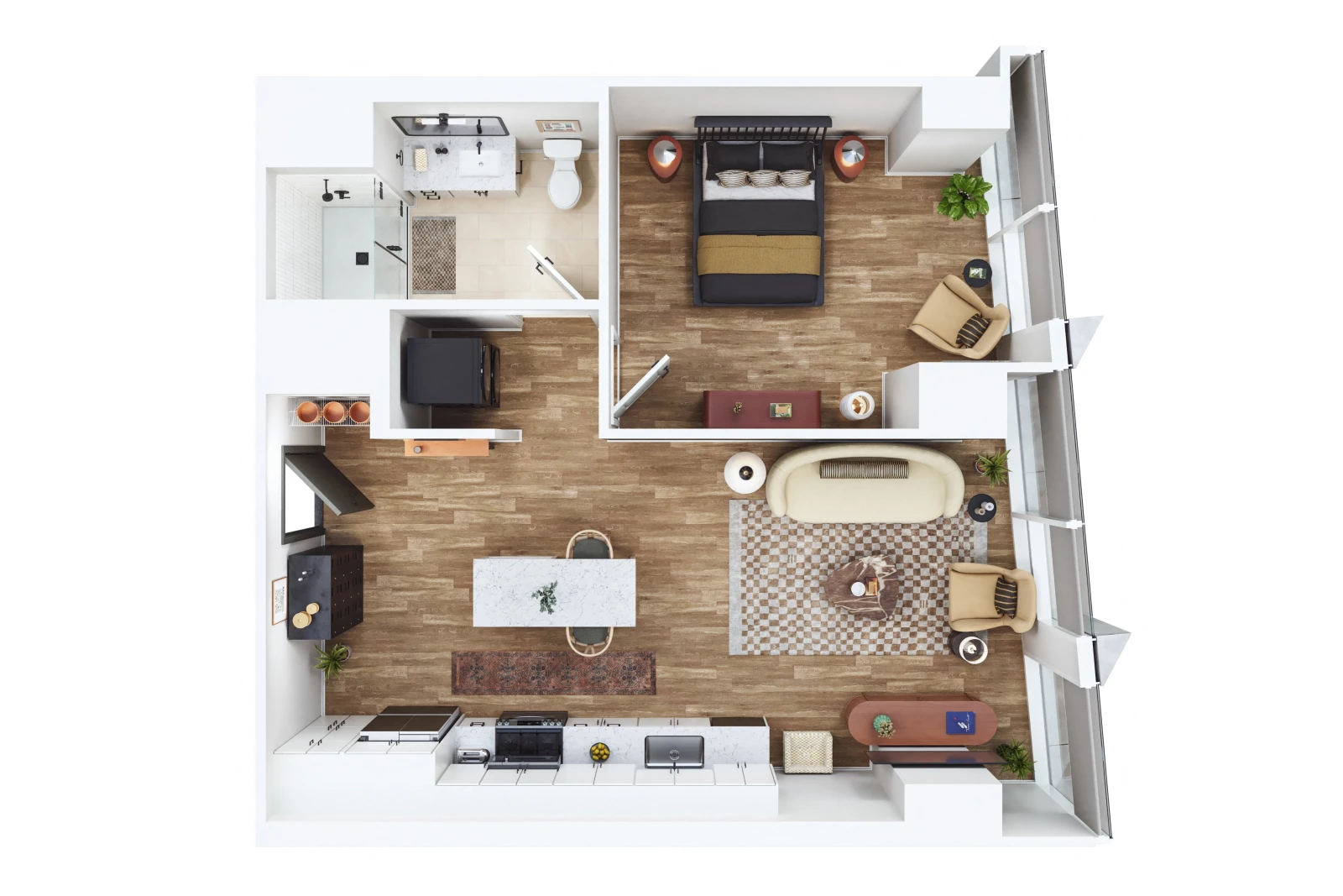 Unit 1507 floor plan