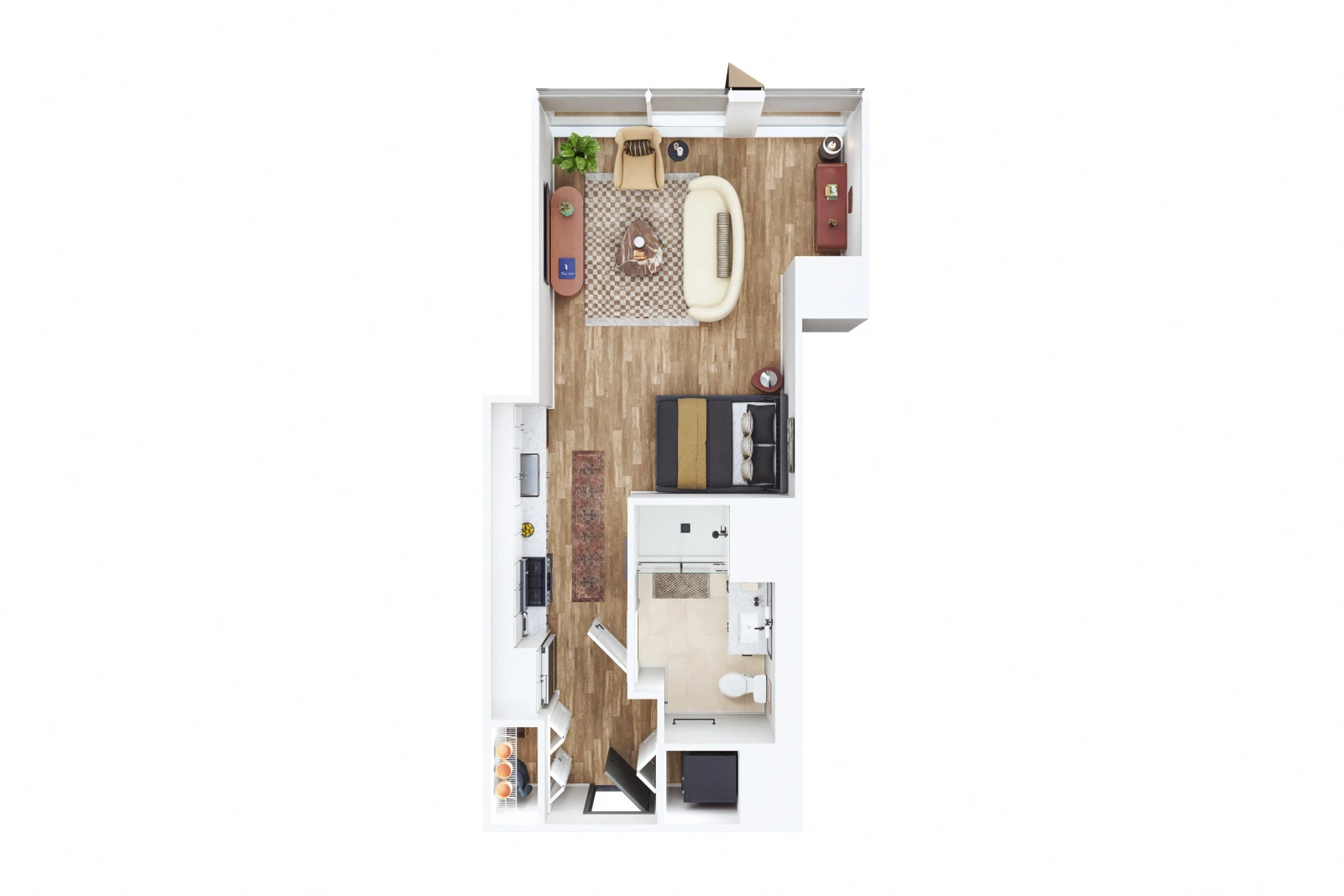 Unit 1604 floor plan