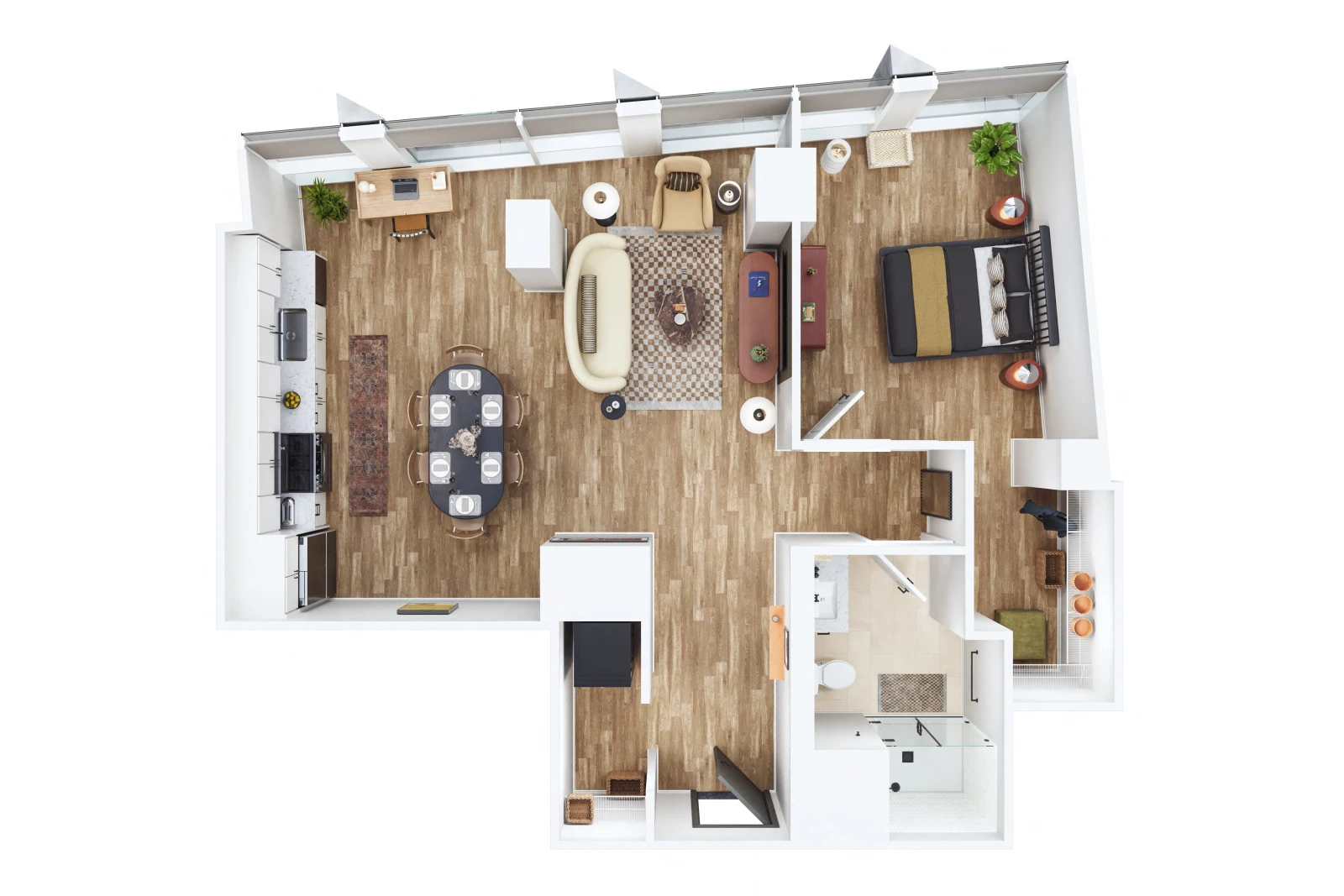Unit 2502 floor plan