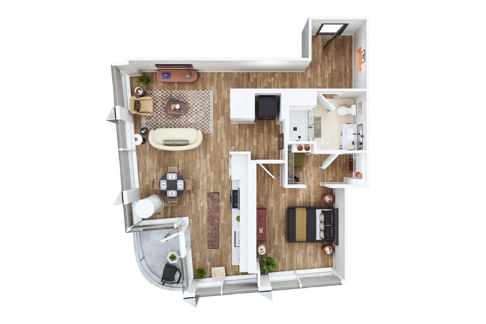 Unit 0512 floor plan