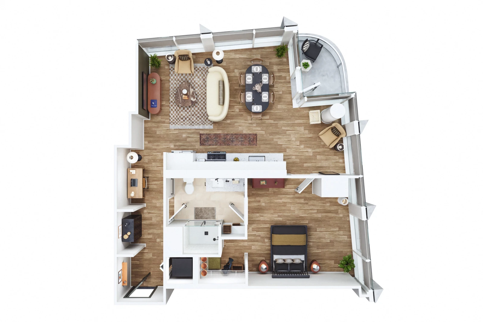 Unit 1005 floor plan