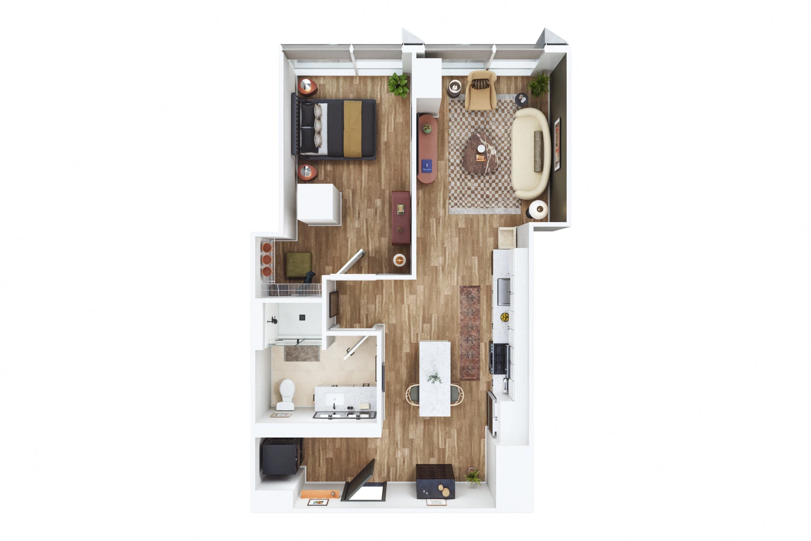 Unit 1003 floor plan