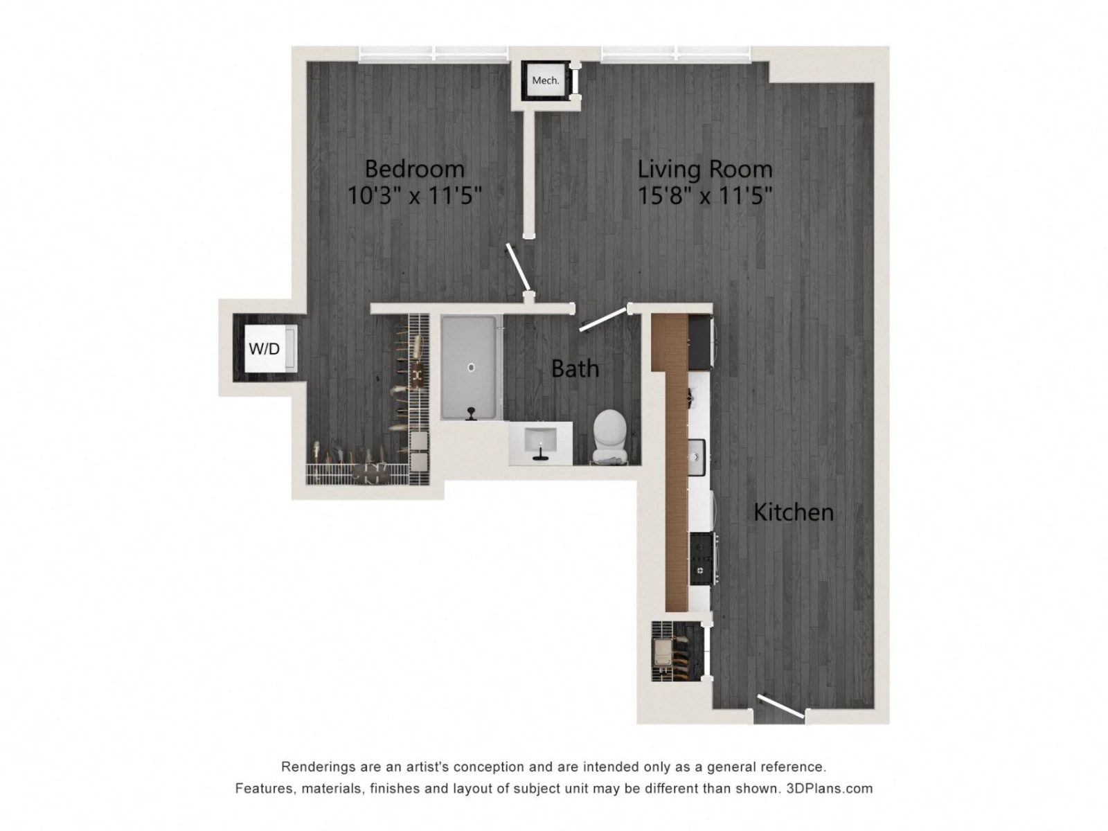 Unit 0316 floor plan