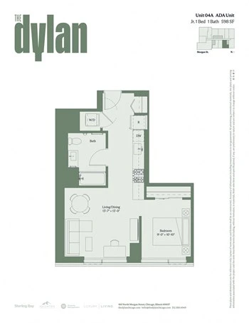 Unit 1404 floor plan