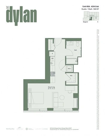 Unit 2308 floor plan