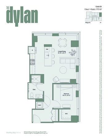 Unit 2301 floor plan
