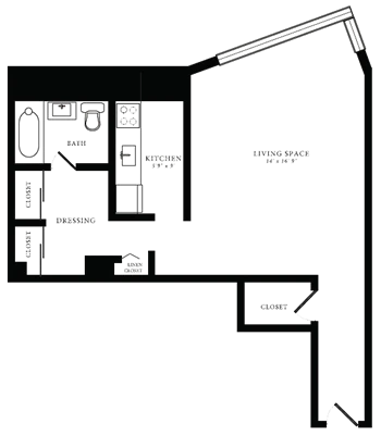 Unit 200306 floor plan