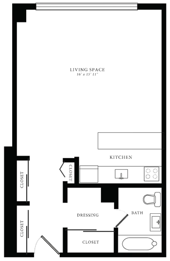 Unit 101710 floor plan