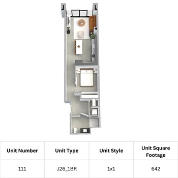 Unit 117 floor plan