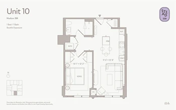 Unit 2310 floor plan