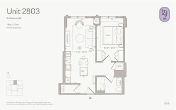 Unit 2803 floor plan
