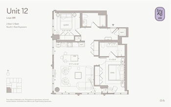 Unit 1612 floor plan