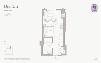 Unit 2705 floor plan