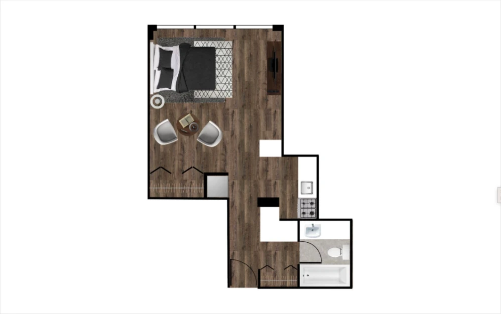 Unit 16C floor plan