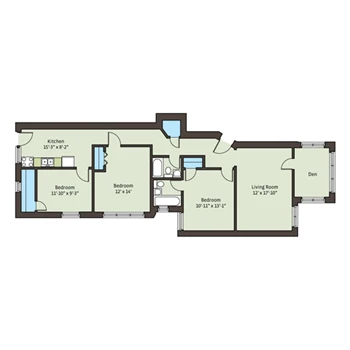 Unit 5466-2 floor plan