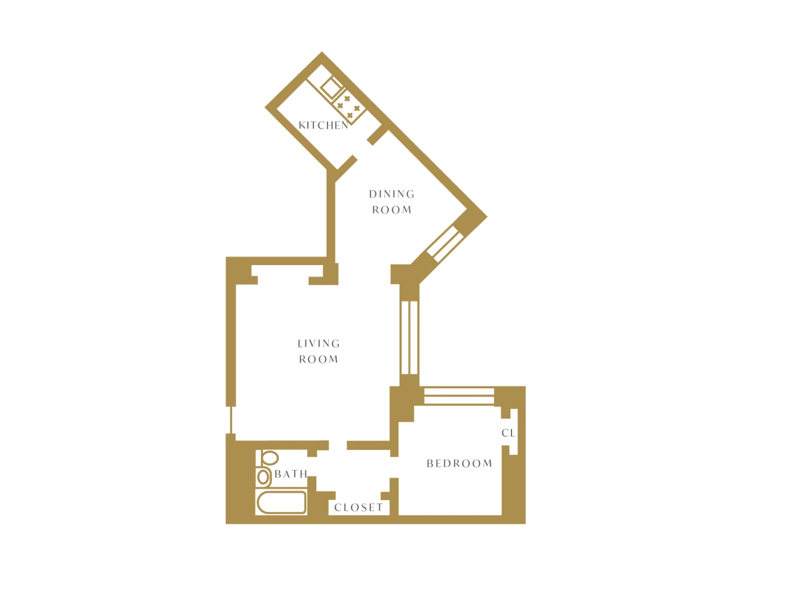 Unit 06NW floor plan