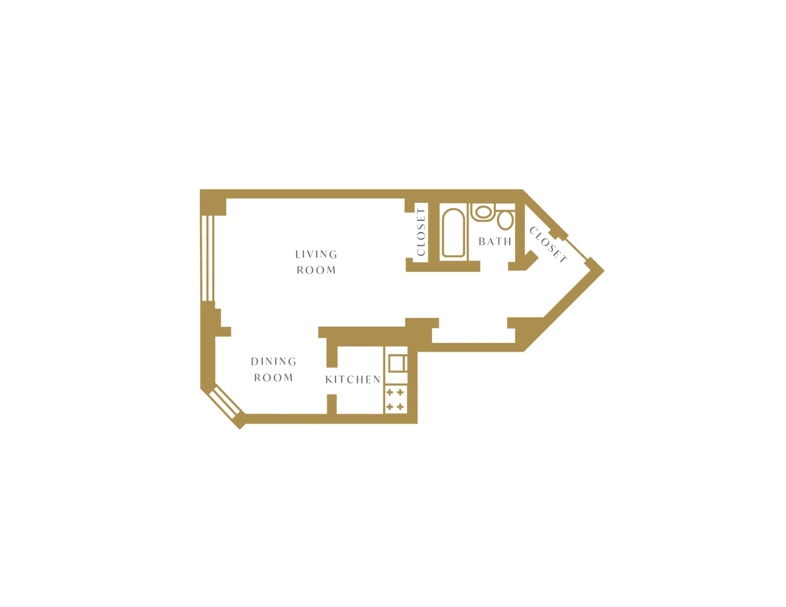 Unit 020Q floor plan