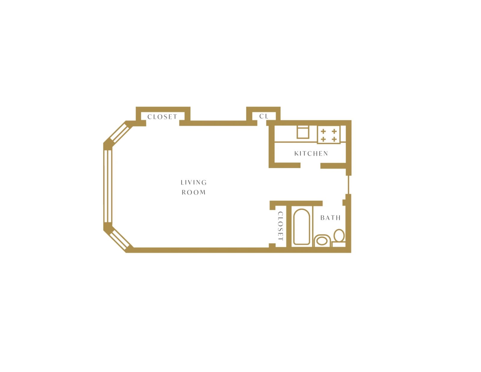 Unit 007R floor plan