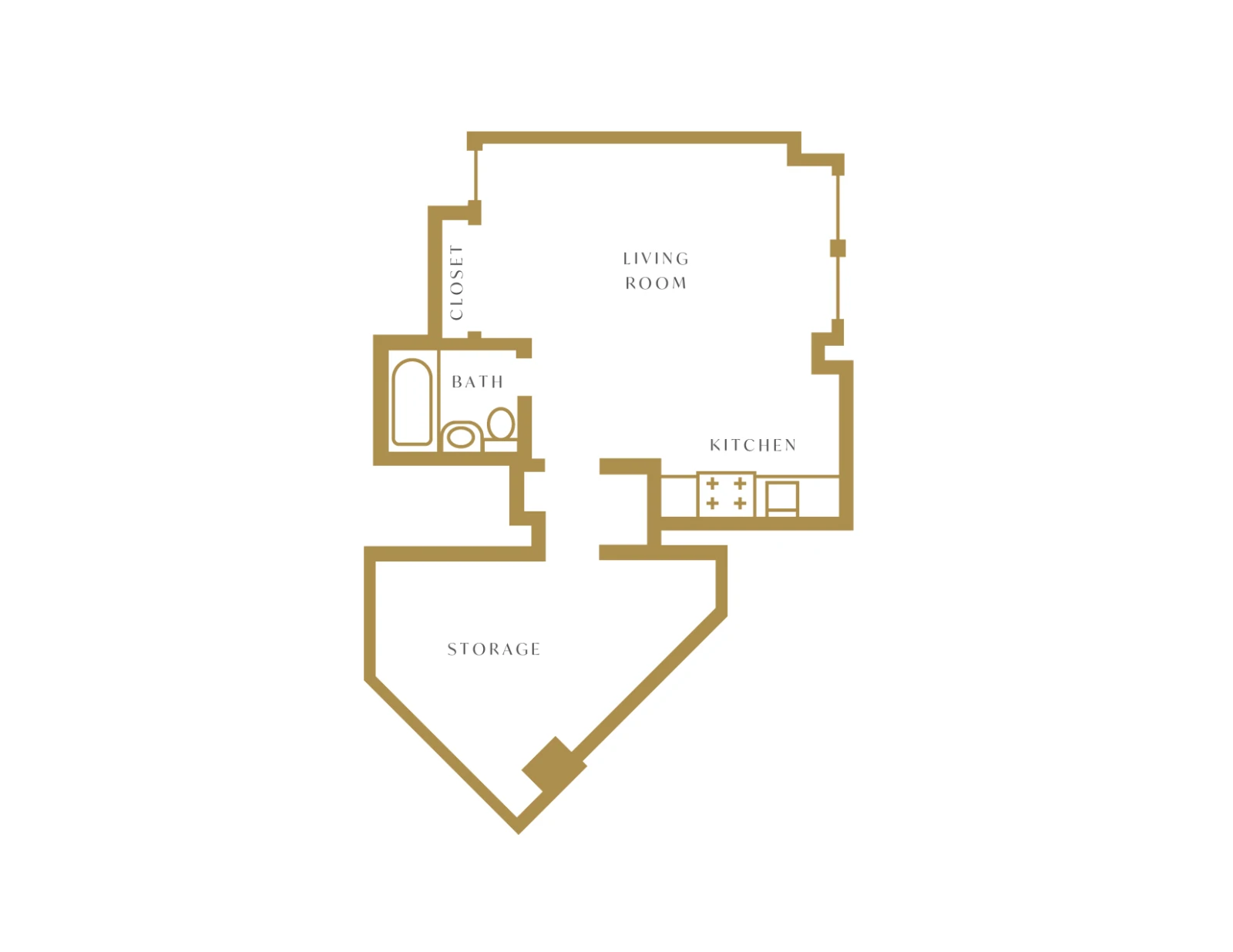 Unit 021T floor plan