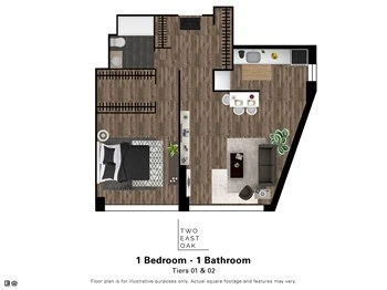 Unit 2606 floor plan