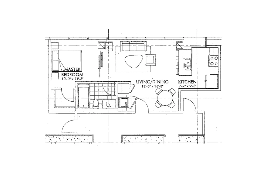 Unit 3502 floor plan