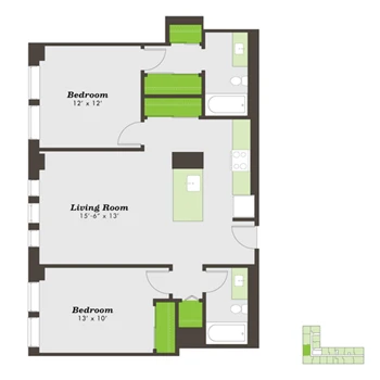 Unit 506 floor plan