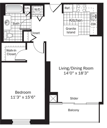 Unit 001902 floor plan