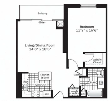 Unit 004209 floor plan