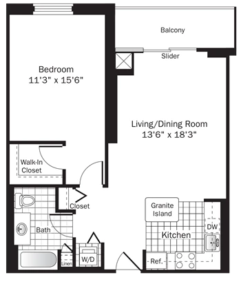 Unit 003109 floor plan