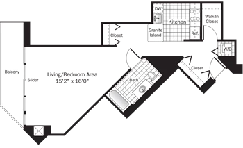 Unit 001705 floor plan