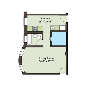 Unit 4738-03B floor plan