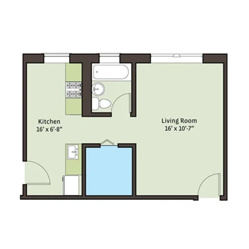 Unit 4736-03D floor plan
