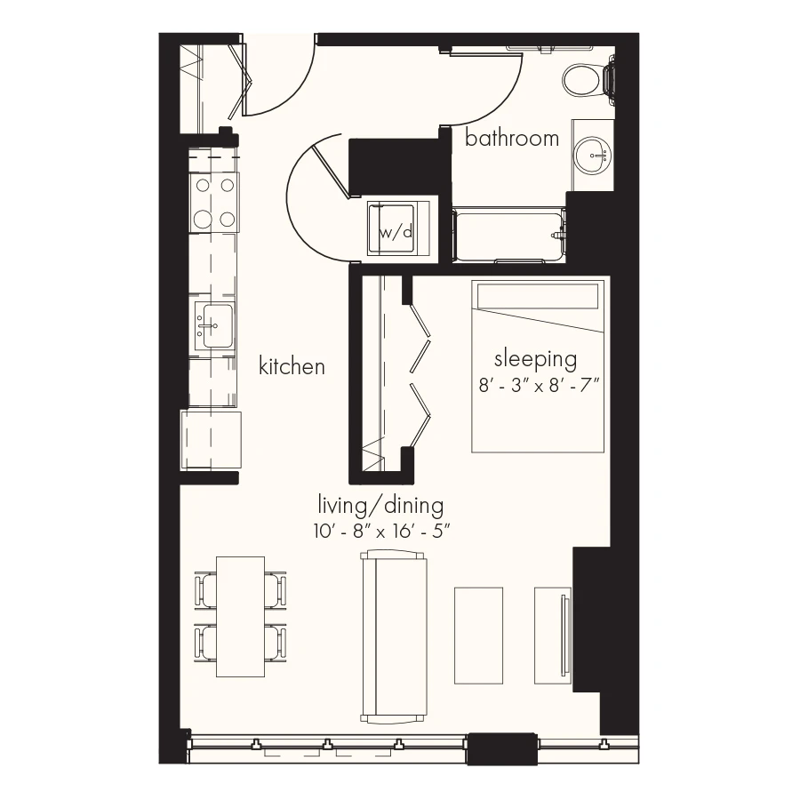 Unit 1402 floor plan