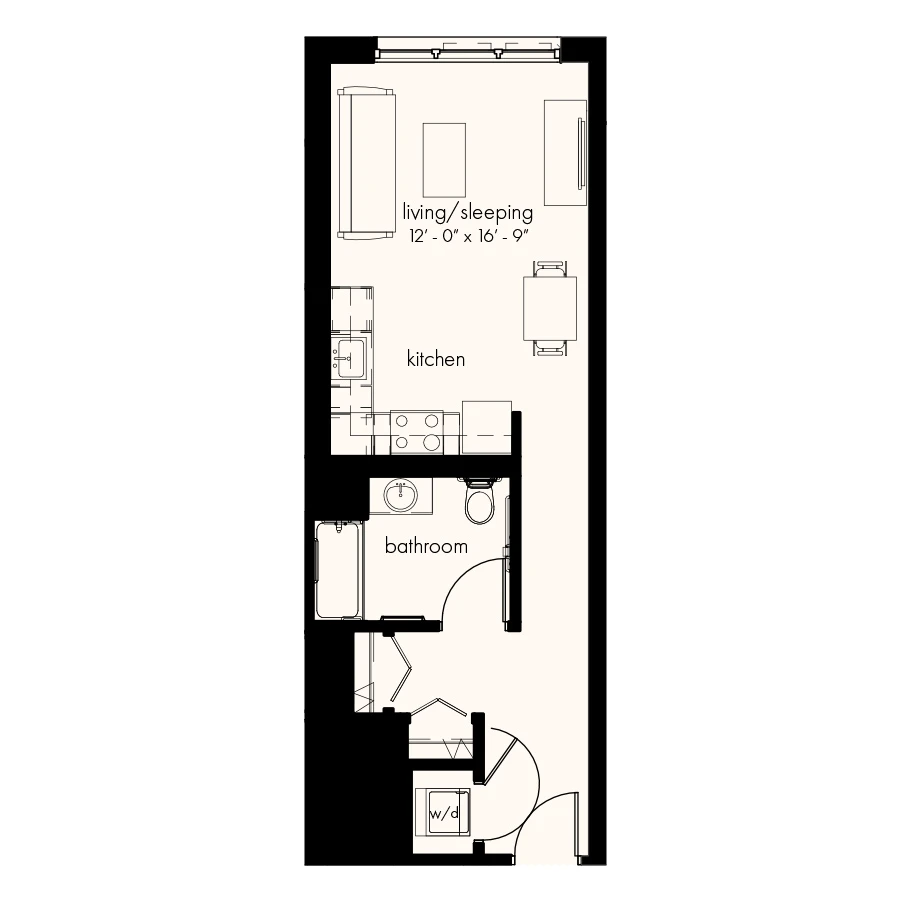 Unit 2910 floor plan