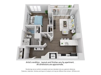 Unit 0707 floor plan