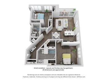 Unit 1106 floor plan