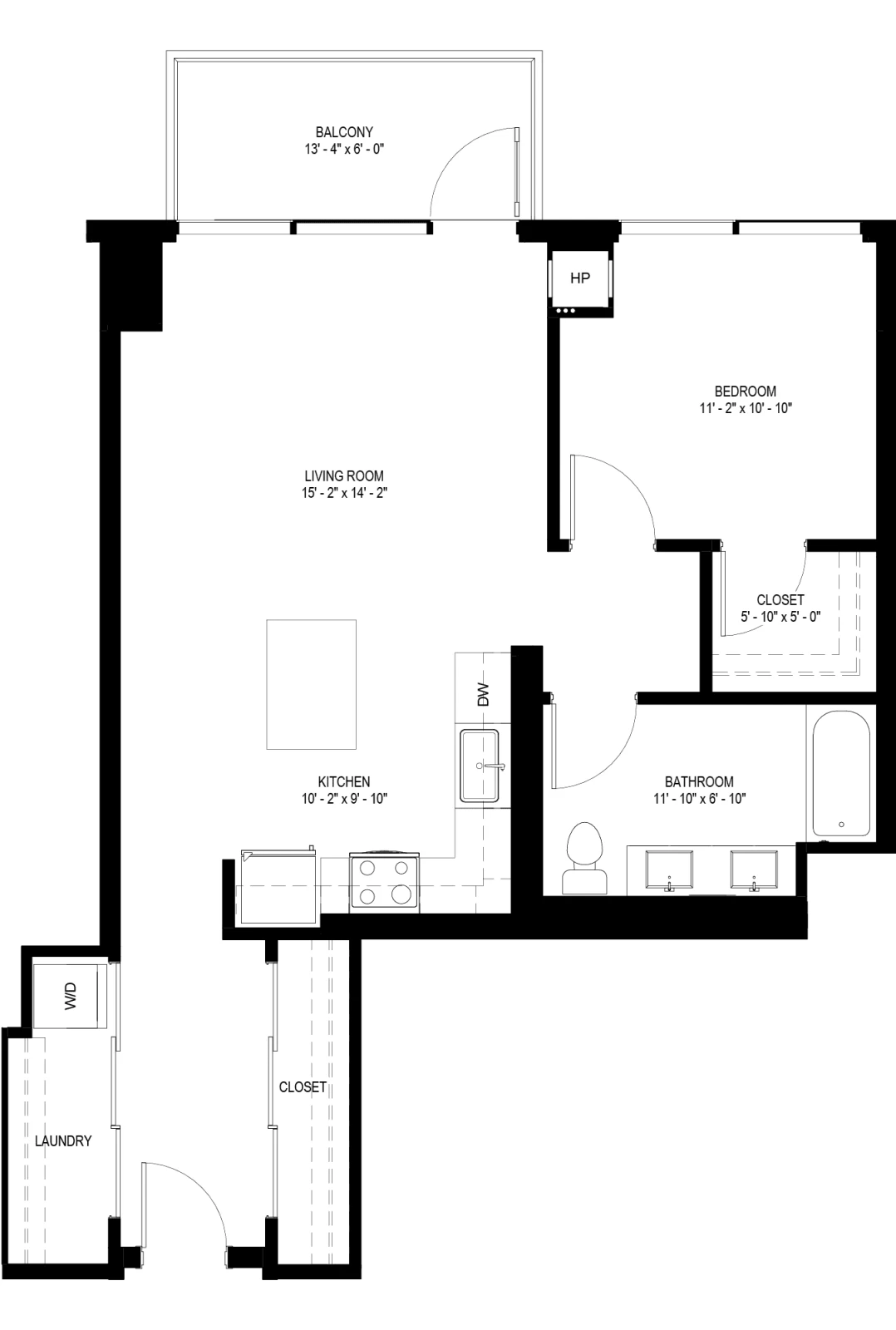 Unit 0815 floor plan