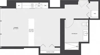 Unit 1601 floor plan