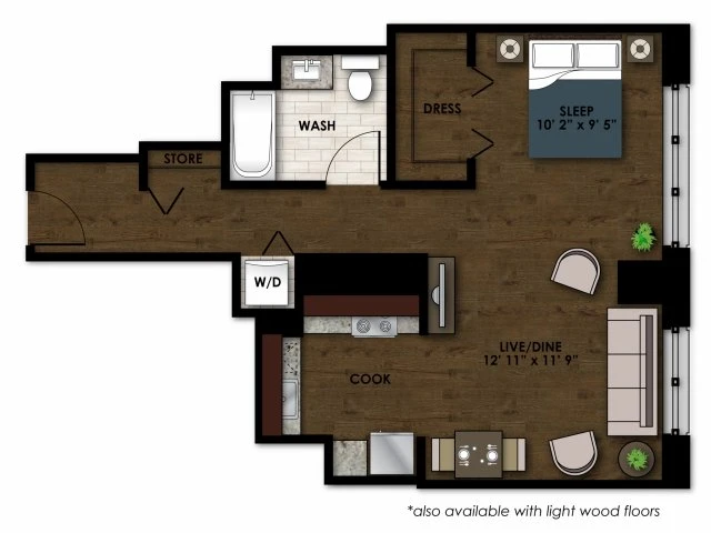 Unit 3508 floor plan