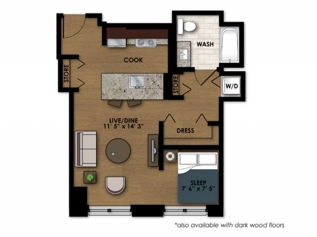 Unit 3506 floor plan