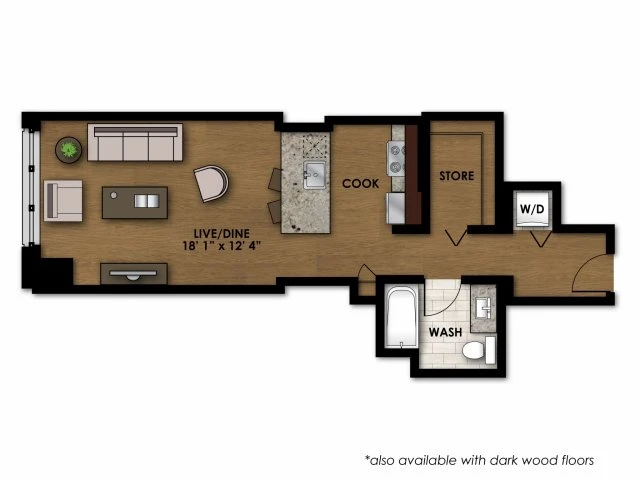 Unit 2903 floor plan