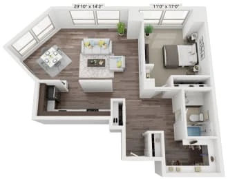 Unit 02-1209 floor plan