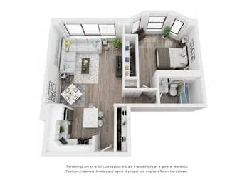 Unit 2315 floor plan